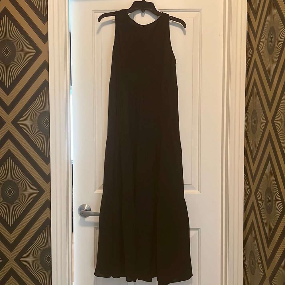 Shein ruffled maxi dress